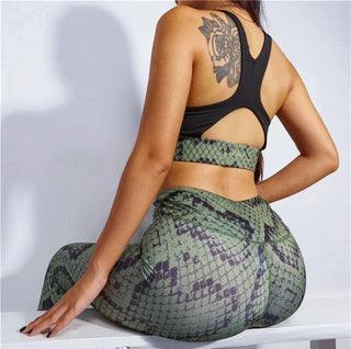 Wild Python Sports Bra