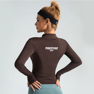 Chocolate UltraEndure Zip Jacket