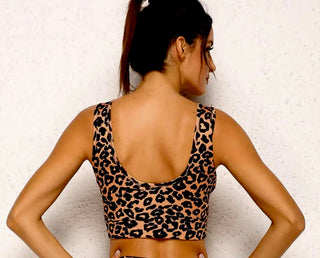 Wild Leopard Max Sports Bra
