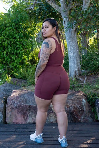 Perfect V waist bike shorts