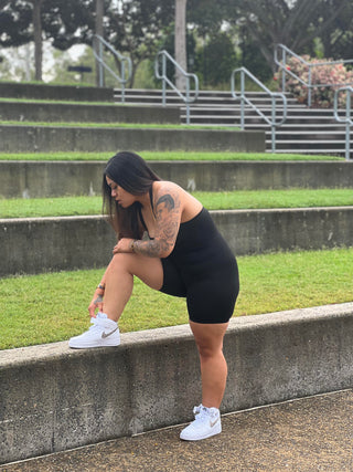 Butter soft halter neck romper