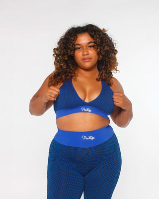 Blue Superior Sports Bra for Women