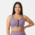 Cheeky zip bra