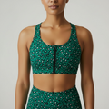 Cheeky zip bra