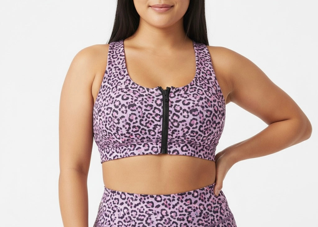 Cheeky zip bra