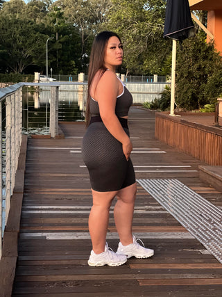 high-waist bike shorts, comfortable bike shorts, athletic booty shorts, booty shorts for women